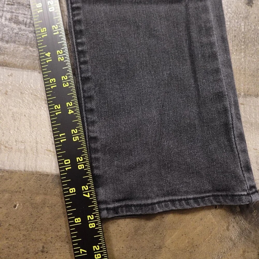 Levi's jeans bib overall‎ girl's 14 black denim red tab